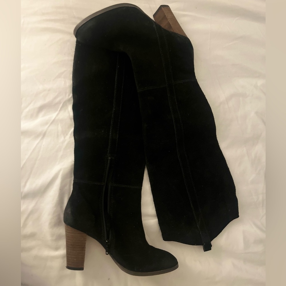 Western Black Boots